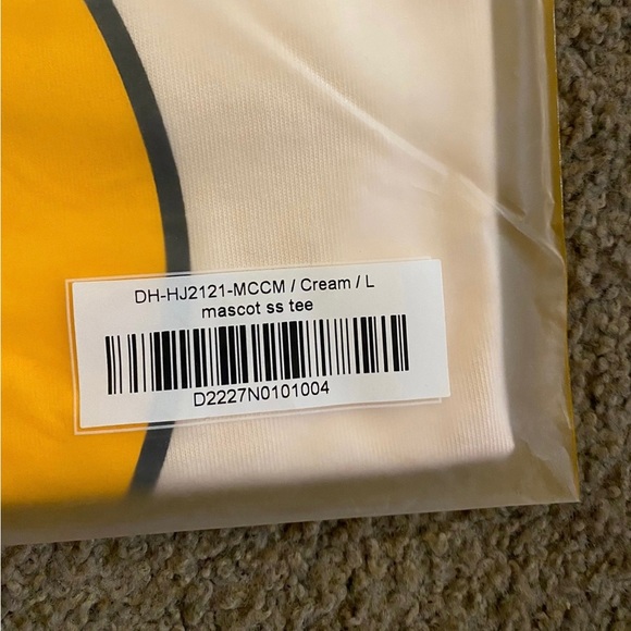 Drew House Mascot Tee Cream White Large Oversized Justin Bieber Brand - Picture 4 of 6